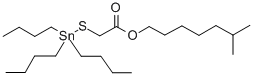 isooctyl [(tributylstannyl)thio]acetate Structural