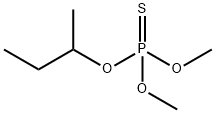 O,O-DIMETHYLS-BUTYLPHOSPHOROTHIOATE Structural