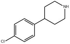 4-(4-CHLOROPHENYL)PIPERIDINE Structural