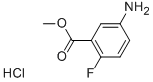 5-AMINO-2-FLUOROBENZOIC ACID METHYL ESTER HYDROCHLORIDE