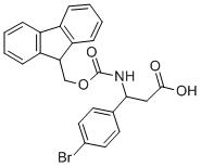 3-N-FMOC-3-(4-BROMOPHENYL)PROPIONIC ACID Structural