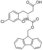 FMOC-(R)-3-AMINO-4-(2,4-DICHLORO-PHENYL)-BUTYRIC ACID Structural