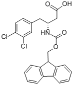 FMOC-(R)-3-AMINO-4-(3,4-DICHLORO-PHENYL)-BUTYRIC ACID Structural