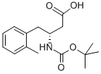 BOC-(R)-3-AMINO-4-(2-METHYL-PHENYL)-BUTYRIC ACID Structural