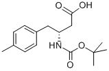 BOC-(R)-3-AMINO-4-(4-METHYL-PHENYL)-BUTYRIC ACID Structural