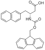 FMOC-(R)-3-AMINO-4-(2-NAPHTHYL)-BUTYRIC ACID Structural