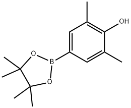 2,6-DIMETHYL-4-(4,4,5,5-TETRAMETHYL-1,3,2-DIOXABOROLAN-2-YL)PHENOL Structural