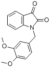 1-[(3,4-DIMETHOXYPHENYL)METHYL]-1H-INDOLE-2,3-DIONE Structural