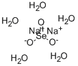 Sodium selenite pentahydrate Structural Picture