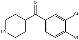 4-[(3,4-DICHLOROPHENYL)CARBONYL]PIPERIDINE