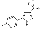 3-(TRIFLUOROMETHYL)-5-P-TOLYL-1H-PYRAZOLE Structural