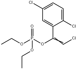 1,4-Dichloro-2-[(Z)-2-chloro-1-diethoxyphosphoryloxy-ethenyl]benzene