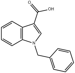 1-BENZYLINDOLE-3-CARBOXYLIC ACID Structural