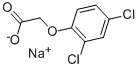 Sodium 2,4-dichlorophenoxyacetate Structural