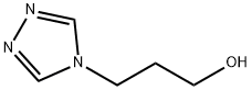 4H-1,2,4-TRIAZOLE-4-PROPANOL Structural