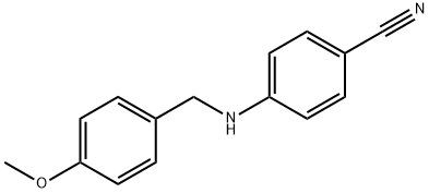 4-{[(4-methoxyphenyl)methyl]amino}benzonitrile