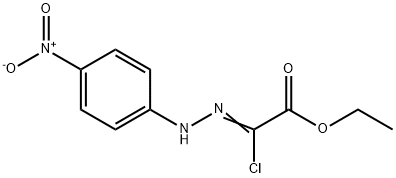 ETHYL (2E)-CHLORO[(4-NITROPHENYL)HYDRAZONO]ACETATE Structural