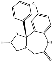 trans-Oxazolam Structural