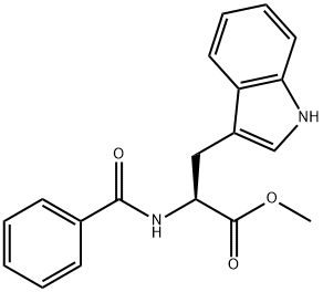Tryptophan, N-benzoyl-, methyl ester (7CI) Structural