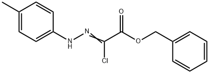 Benzyl2-chloro-2-[2-(4-methylphenyl)hydrazono]acetate Structural