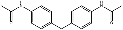 4,4'-DIACETAMIDODIPHENYLMETHANE Structural