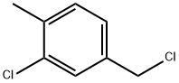 3-Chloro-4-methylbenzyl chloride Structural