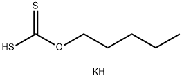 Potassium Amylxanthate Structural