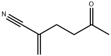 Hexanenitrile, 2-methylene-5-oxo- (9CI) Structural