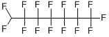 1H-PERFLUOROHEPTANE Structural