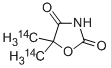 DIMETHYLOXAZOLIDINE-2,4-DIONE-5, 5-[2-14C]