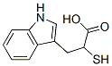Indole-3-propionic acid, -alpha--mercapto-, DL- (8CI) Structural