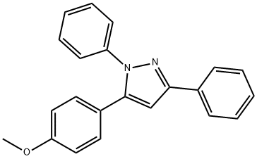 1,3-DIPHENYL-5-(4-METHOXYPHENYL)-1H-PYRAZOLE