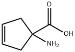 1-AMINO-CYCLOPENT-3-ENECARBOXYLIC ACID Structural