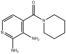 1-[(2,3-DIAMINO-4-PYRIDINYL)CARBONYL]-PIPERIDINE