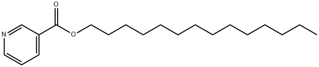 MYRISTYL NICOTINATE Structural