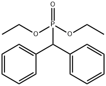 DIETHYL(DIPHENYLMETHYL) PHOSPHATE Structural