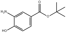 Benzoic acid, 3-amino-4-hydroxy-, 1,1-dimethylethyl ester (9CI) Structural