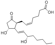 8-ISO PROSTAGLANDIN E2 Structural