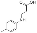 3-P-TOLYLAMINO-PROPIONIC ACID Structural