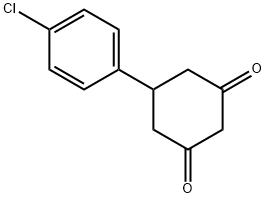 5-(4-CHLOROPHENYL)-1,3-CYCLOHEXANEDIONE Structural