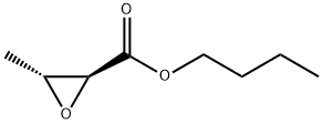 Oxiranecarboxylic acid, 3-methyl-, butyl ester, (2S,3R)- (9CI) Structural