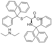 TRT-CYS(TRT)-OH DEA Structural