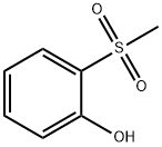 2-(METHYLSULFONYL)PHENOL Structural