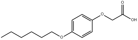 Acetic acid, [p-(hexyloxy)phenoxy]- (8CI)