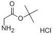 Glycine tert butyl ester hydrochloride Structural Picture
