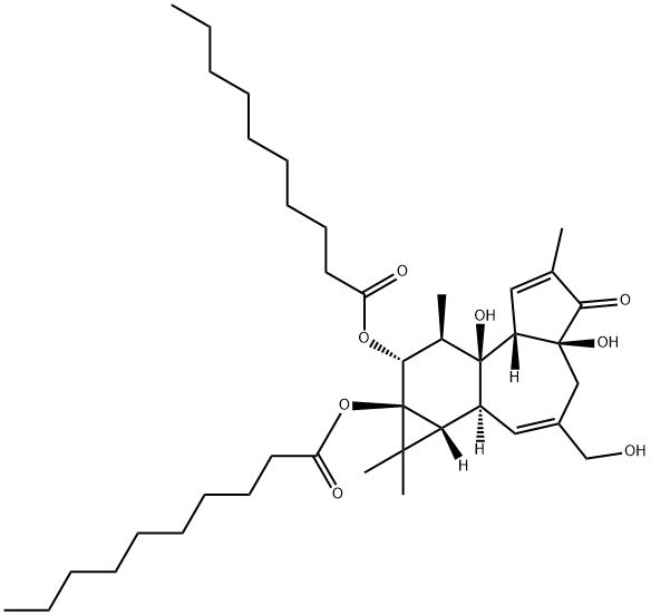 4ALPHA-PHORBOL 12,13-DIDECANOATE Structural