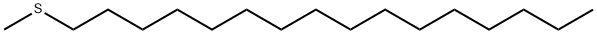 HEXADECYL METHYL SULFIDE Structural