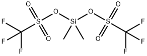 DIMETHYLBIS(TRIFLUOROMETHYLSULFONYLOXY)SILANE Structural