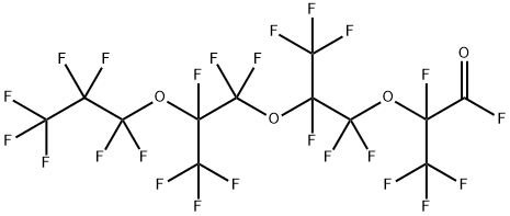 PERFLUORO-2,5,8-TRIMETHYL-3,6,9-TRIOXADODECANOYL FLUORIDE Structural