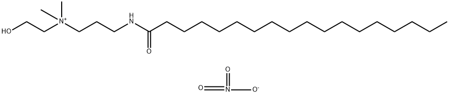 2-hydroxyethyldimethyl-3-stearamidopropylammonium nitrate Structural